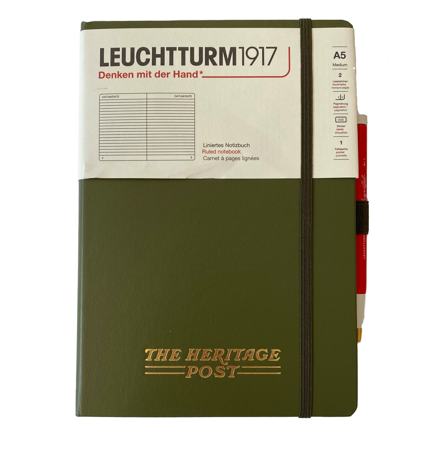 Notizbuch von Leuchtturm x The Heritage Post