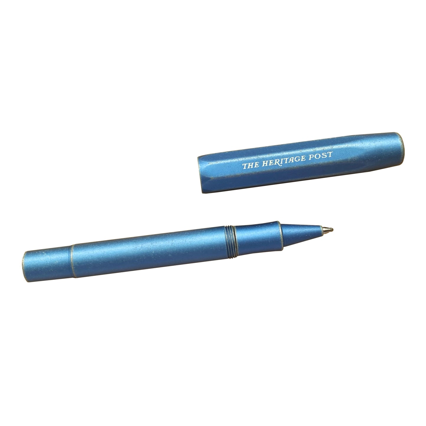 The Heritage Post x Kaweco AL SPORT Stonewashed Gel Roller Blue