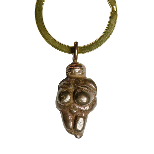 Venus of willendorf keychain