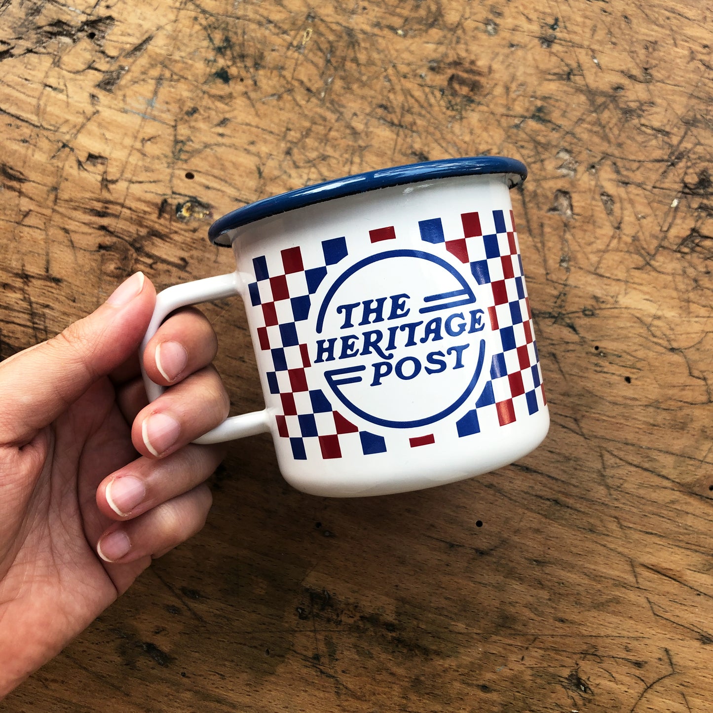 The Heritage Post - Enamel Mug