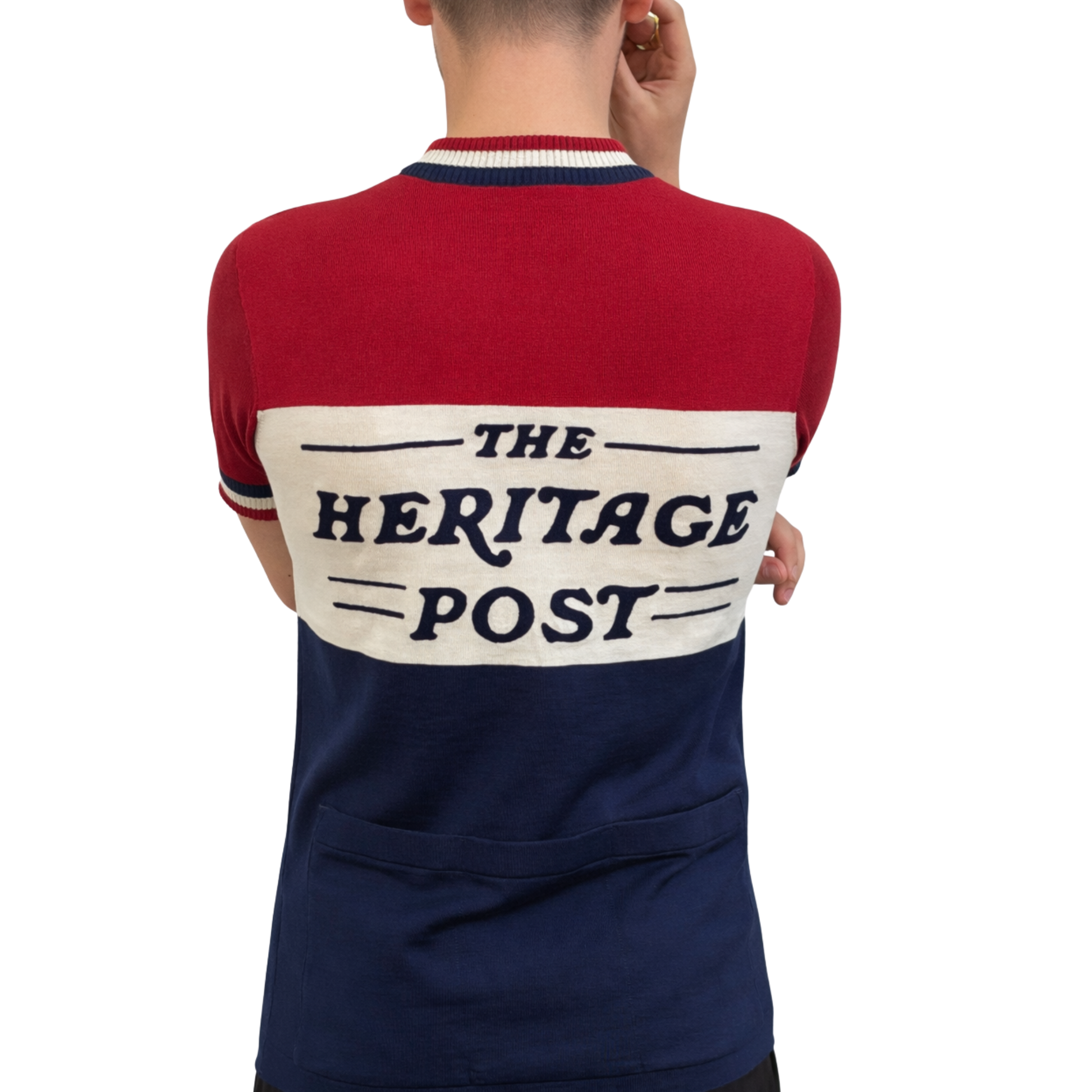 Limited Edition The Heritage Post Magliamo Radtrikot Model Back