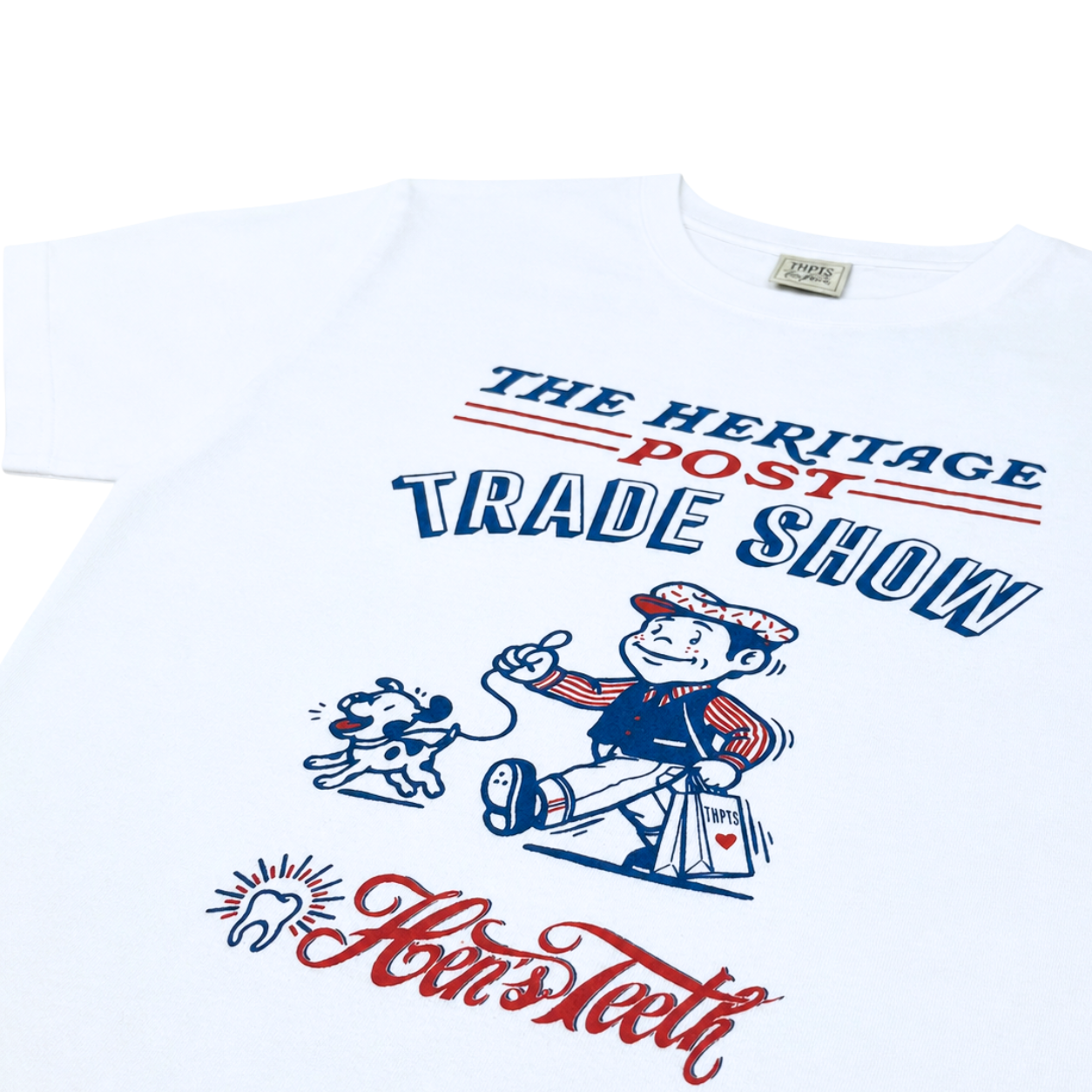 The_Heritage_Post_Trade_Show_No6_Tshirt_Hens_Teeth_Detail